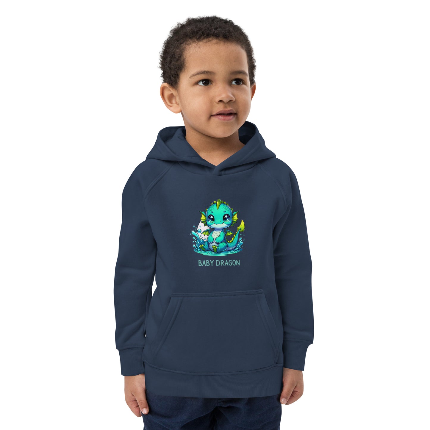 Kids eco hoodie Baby Dragon