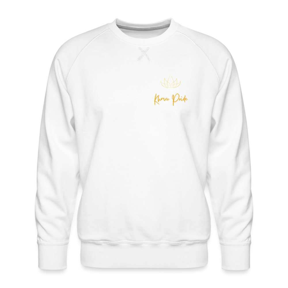 Sweat ras-du-cou Premium Homme - blanc