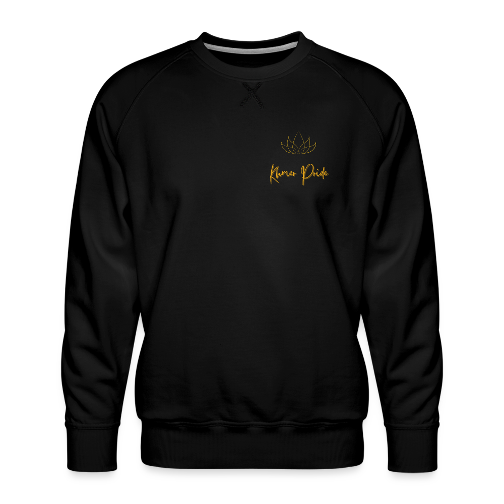 Sweat ras-du-cou Premium Homme - noir