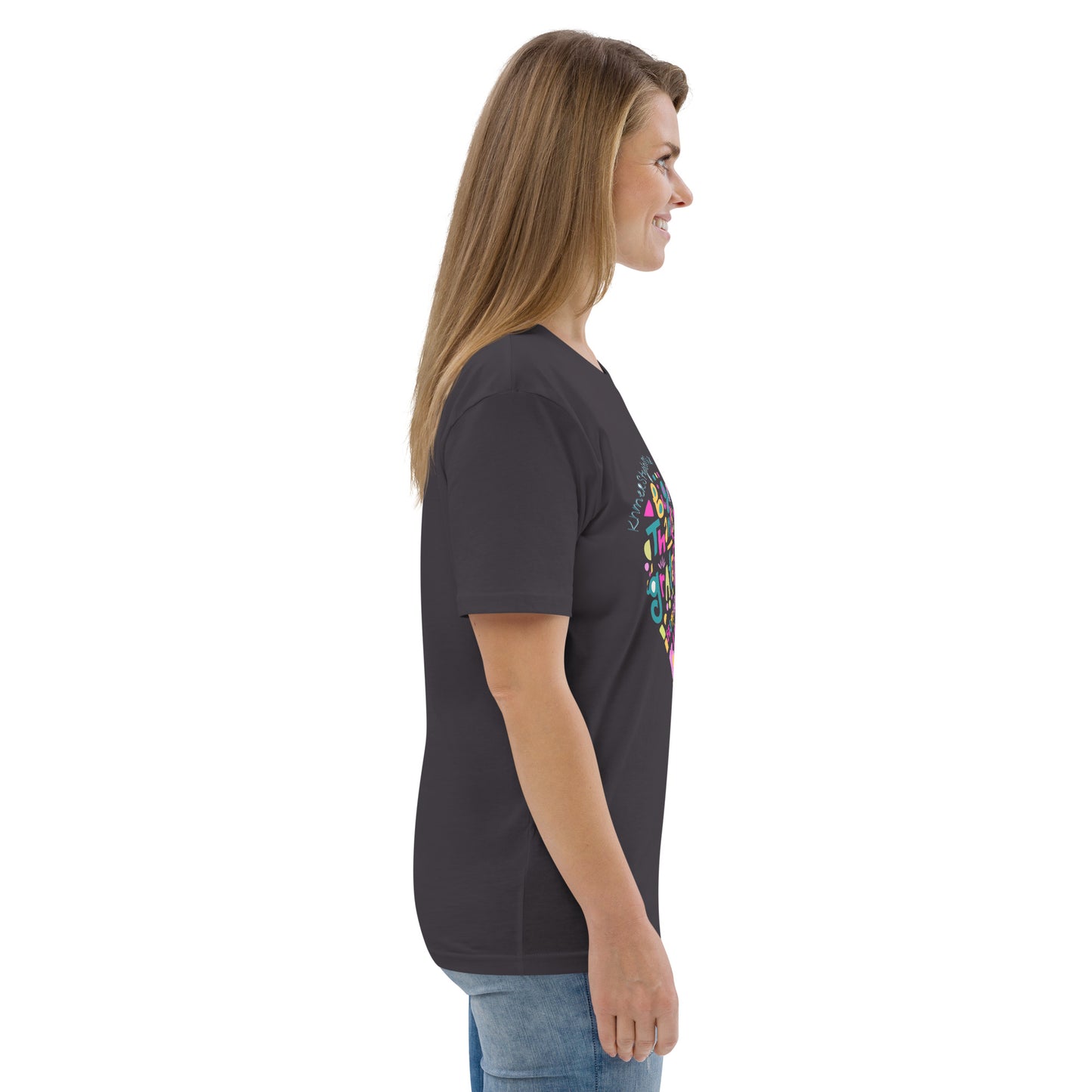 Unisex organic cotton t-shirt Baby Steps of love