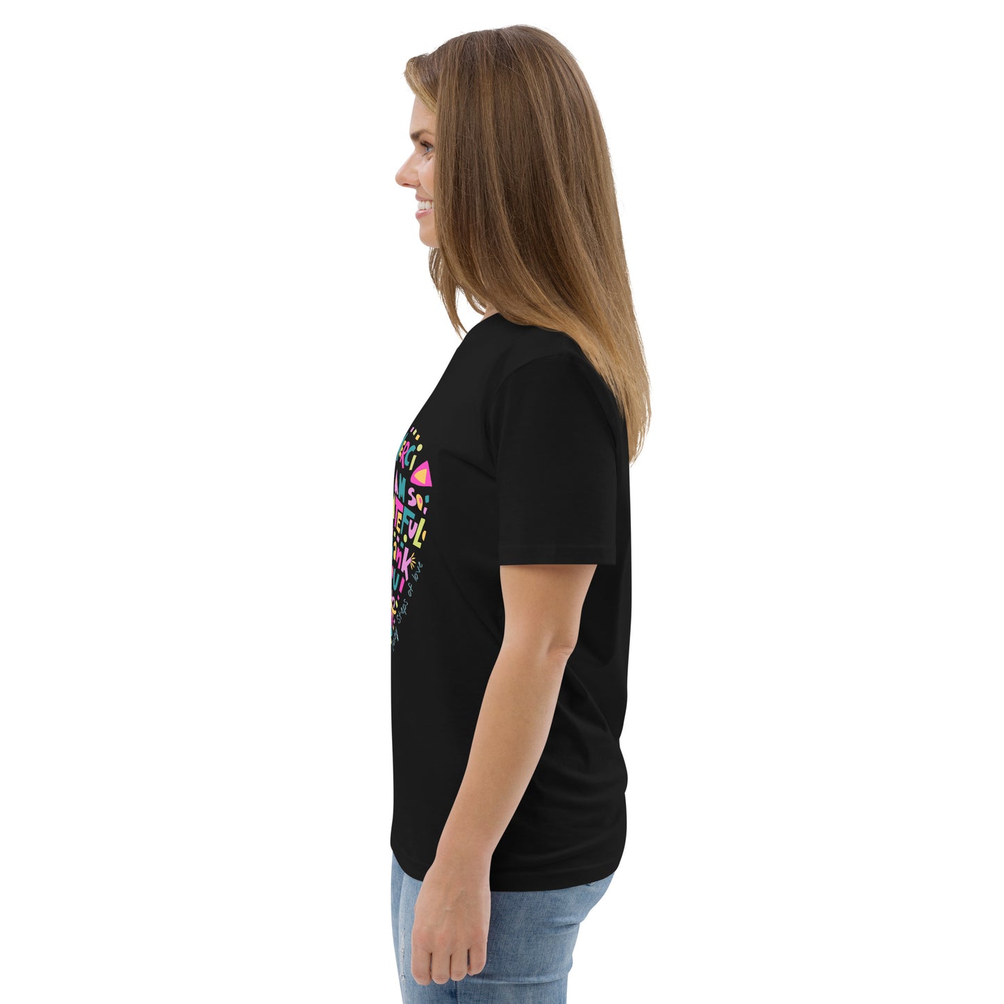 Unisex organic cotton t-shirt Baby Steps of love