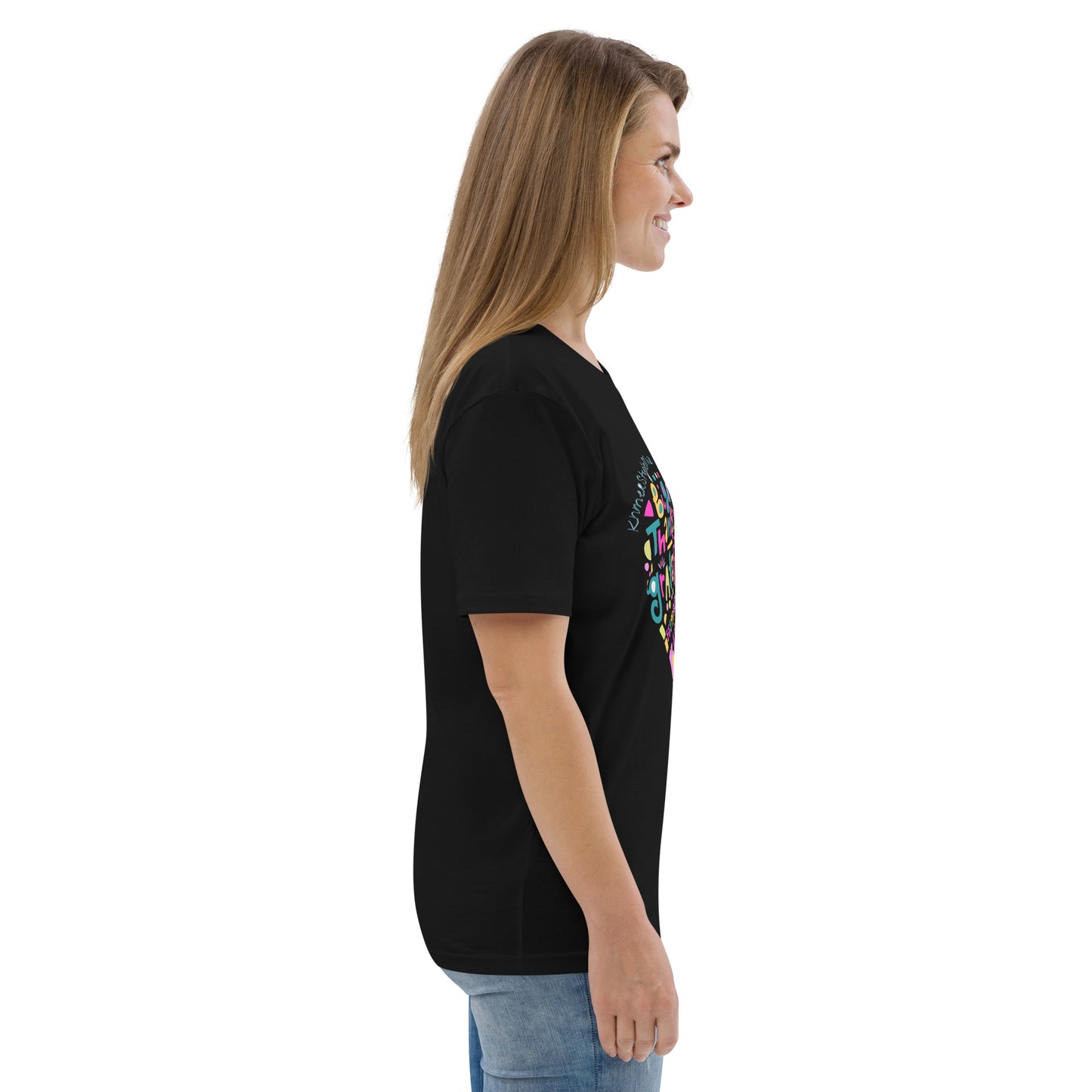 Unisex organic cotton t-shirt Baby Steps of love