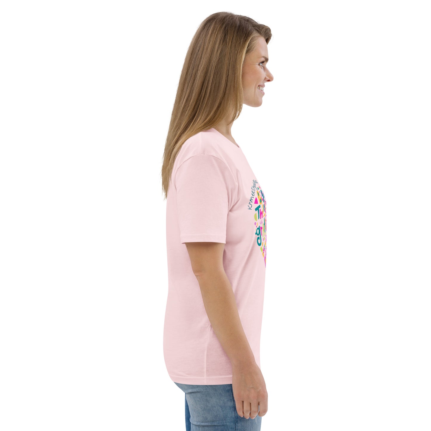 Unisex organic cotton t-shirt Baby Steps of love