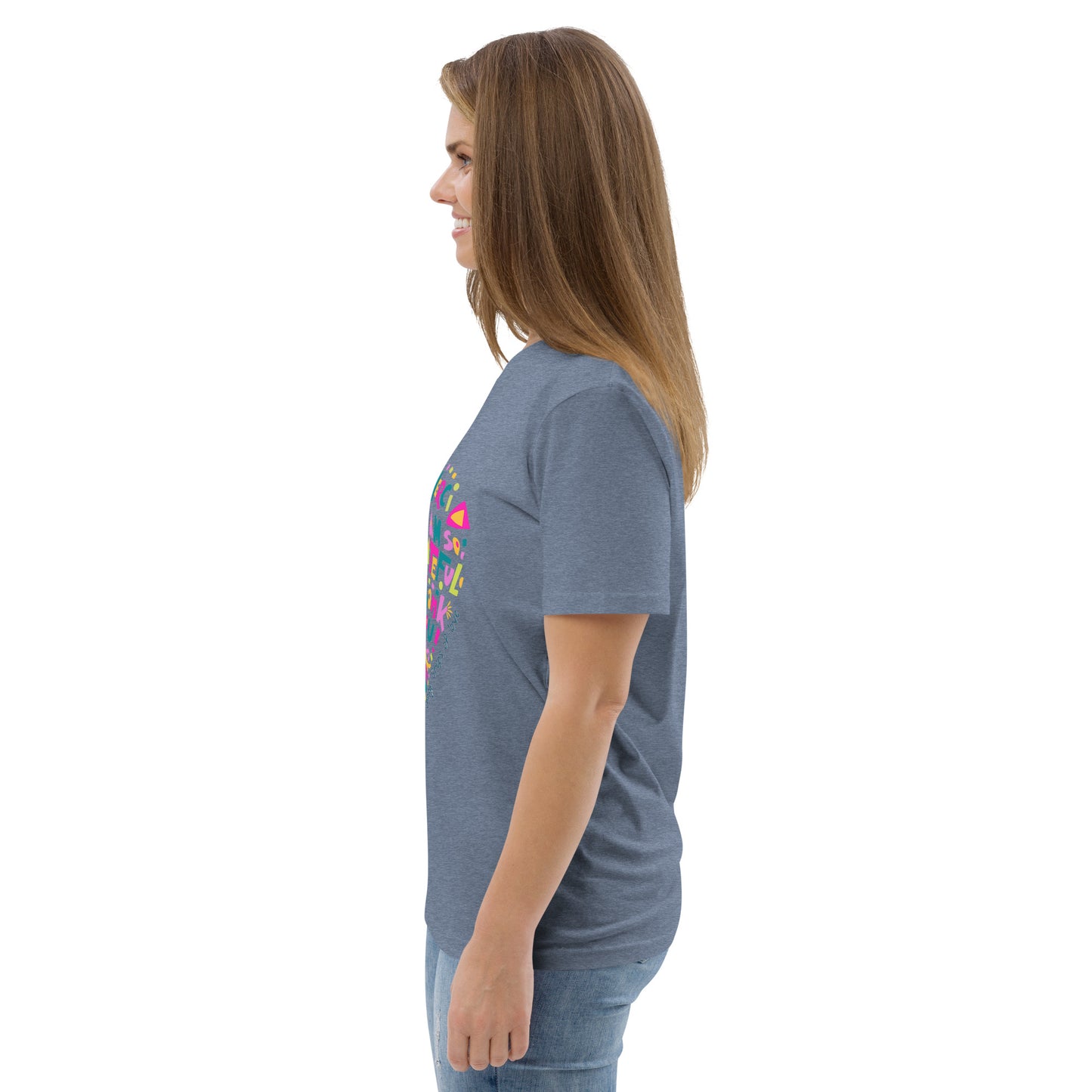 Unisex organic cotton t-shirt Baby Steps of love
