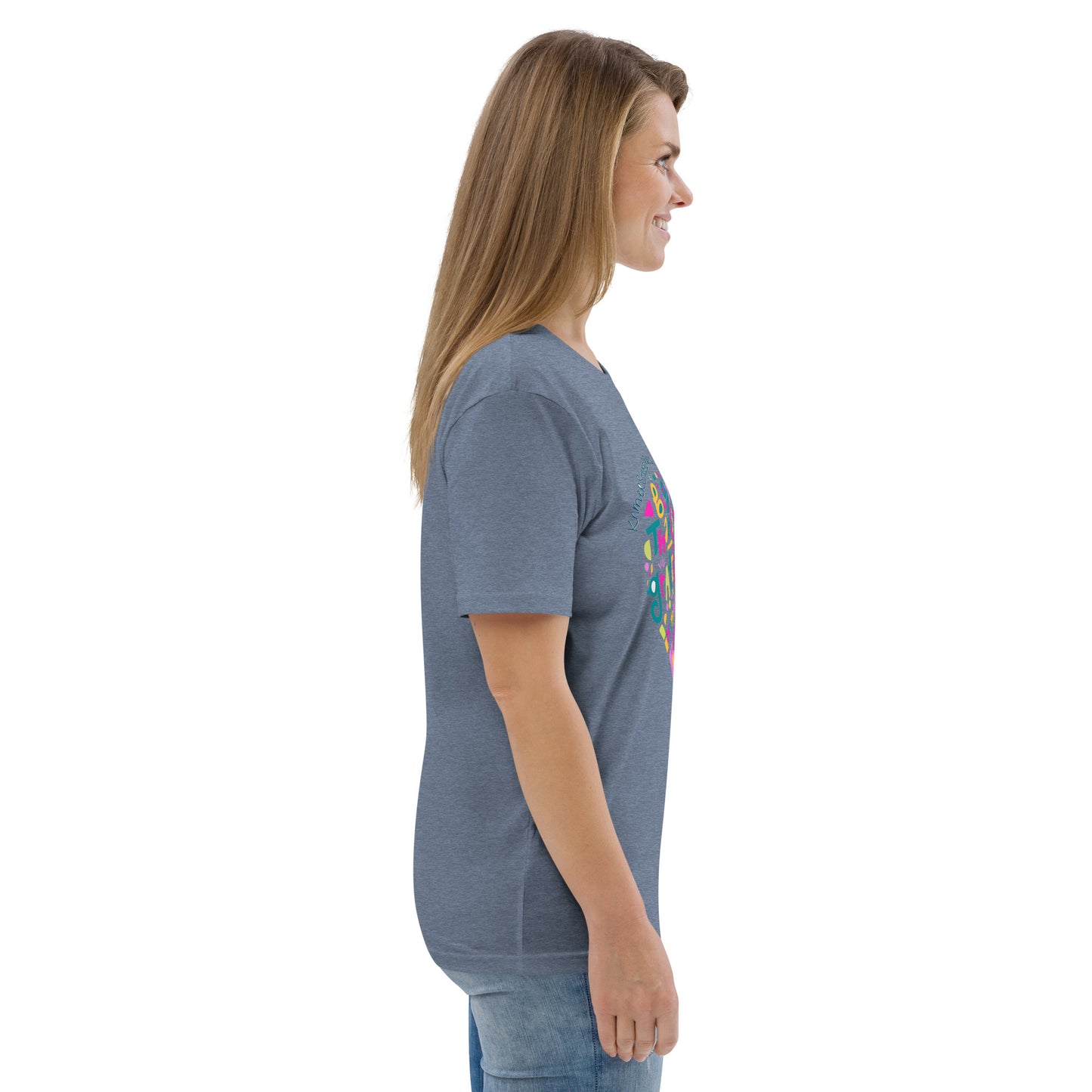 Unisex organic cotton t-shirt Baby Steps of love