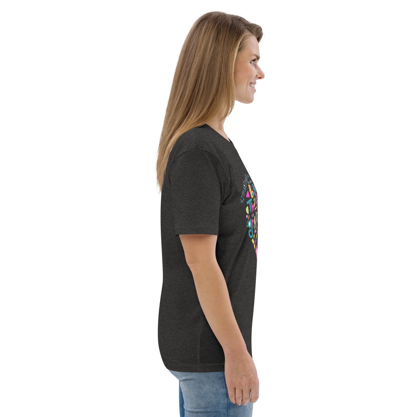 Unisex organic cotton t-shirt Baby Steps of love