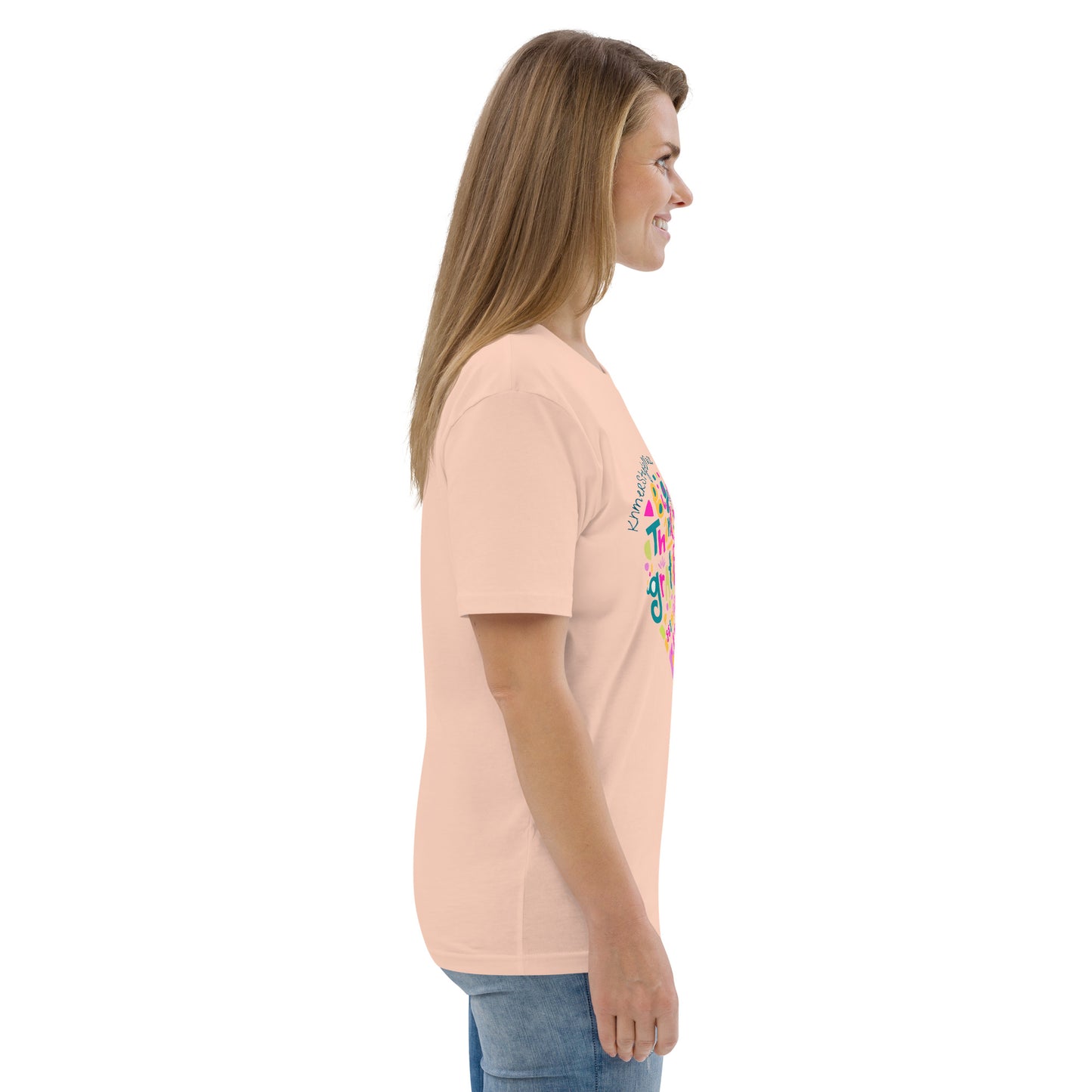 Unisex organic cotton t-shirt Baby Steps of love