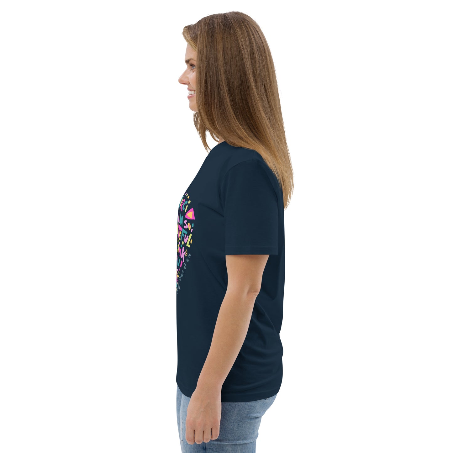 Unisex organic cotton t-shirt Baby Steps of love