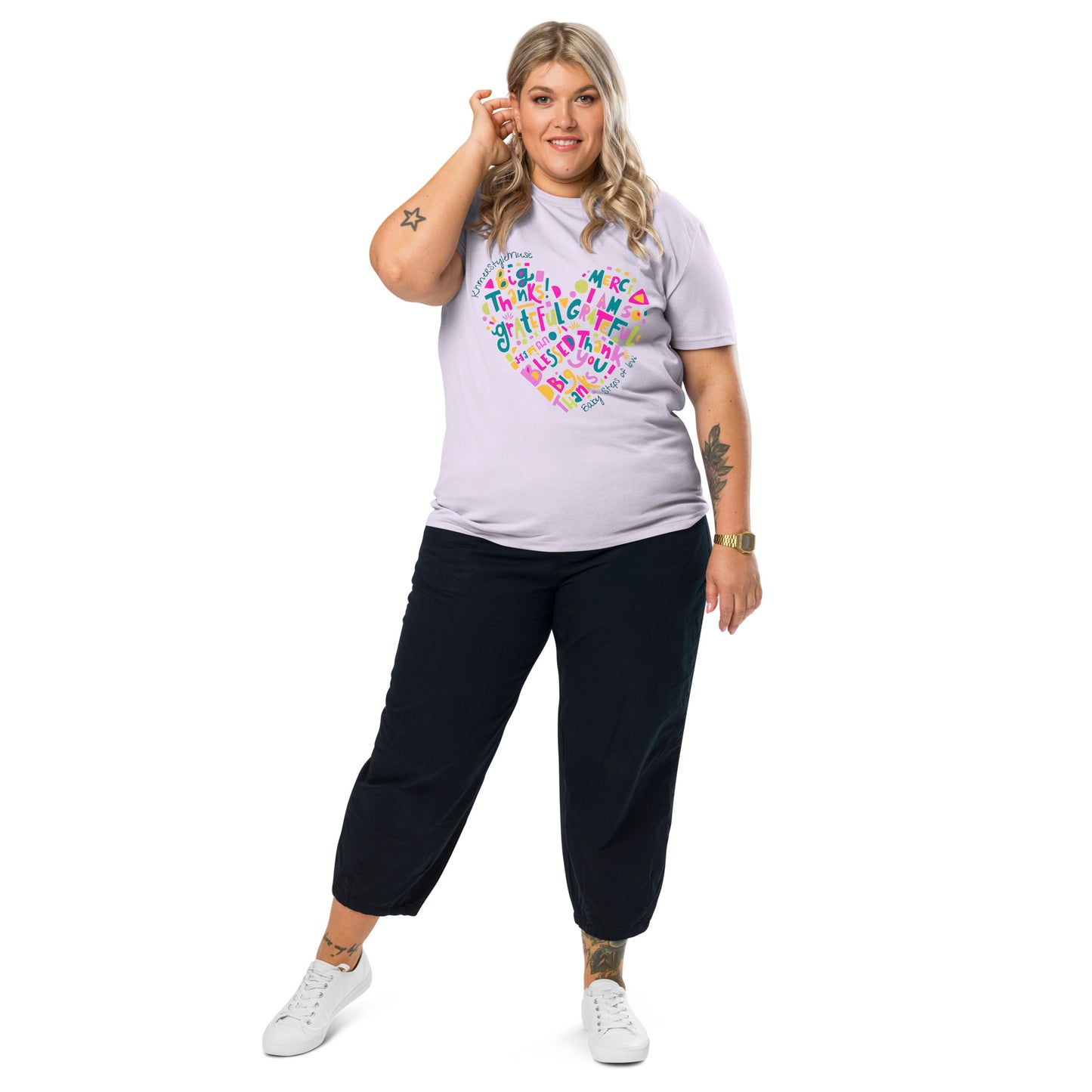Unisex organic cotton t-shirt Baby Steps of love