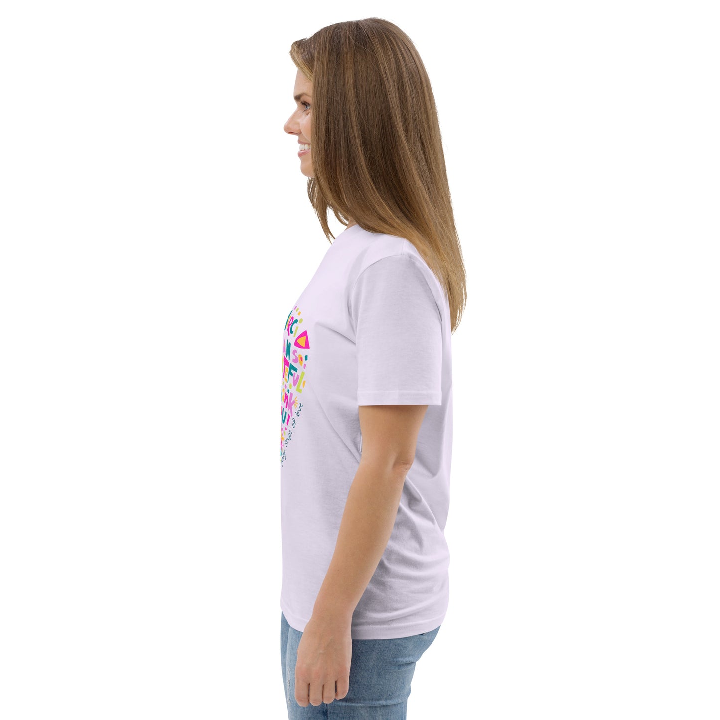 Unisex organic cotton t-shirt Baby Steps of love