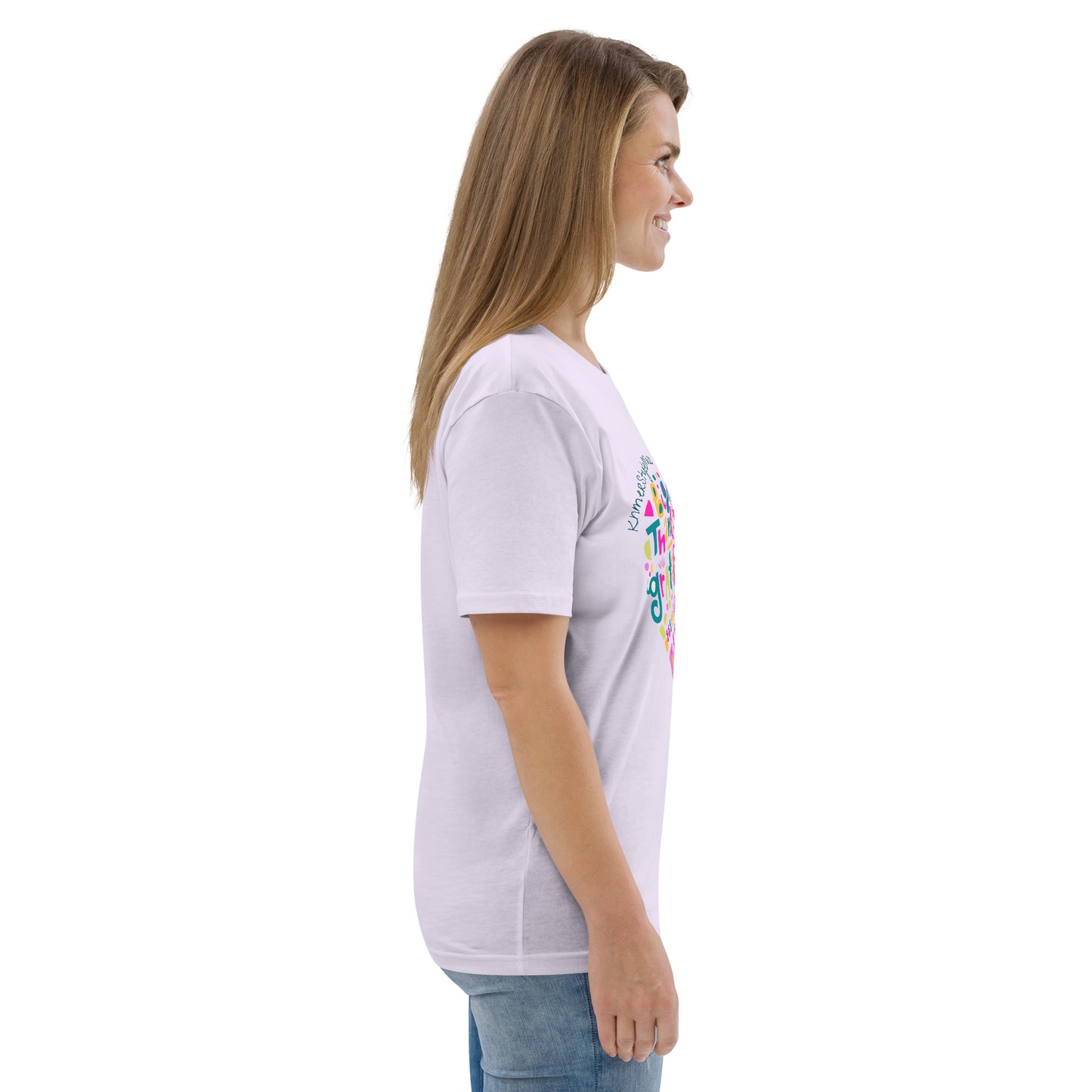 Unisex organic cotton t-shirt Baby Steps of love