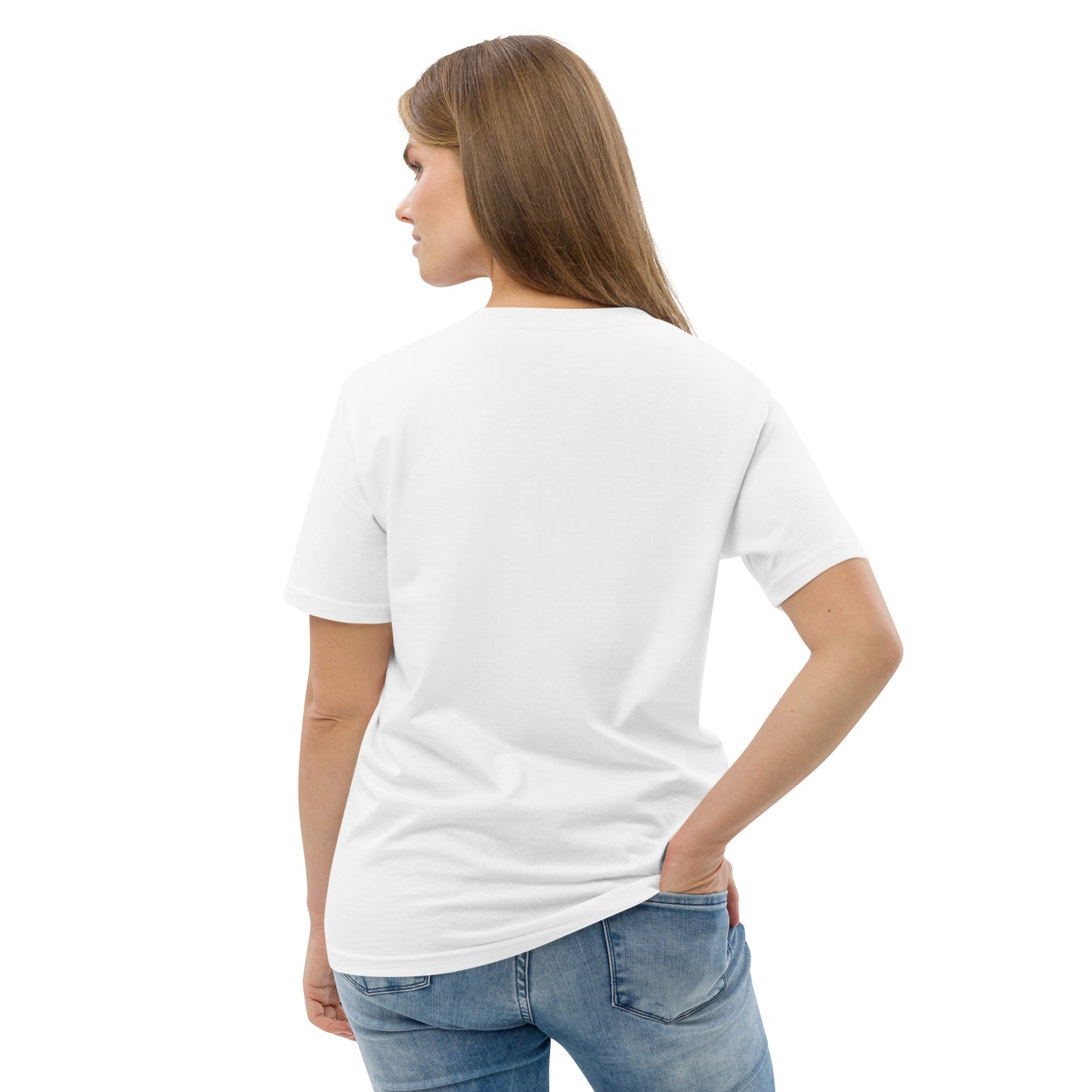Unisex organic cotton t-shirt Baby Steps of love