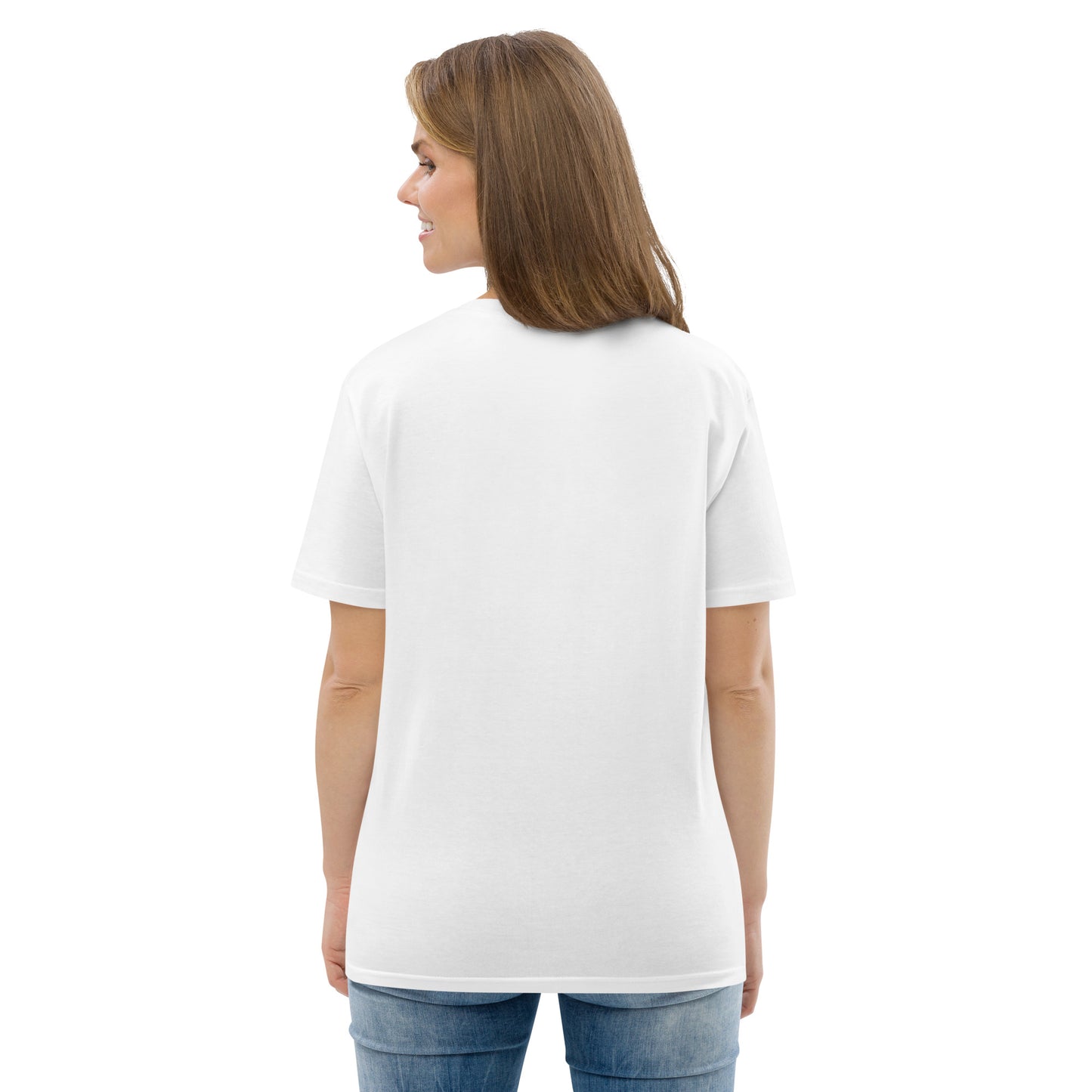 Unisex organic cotton t-shirt Baby Steps of love