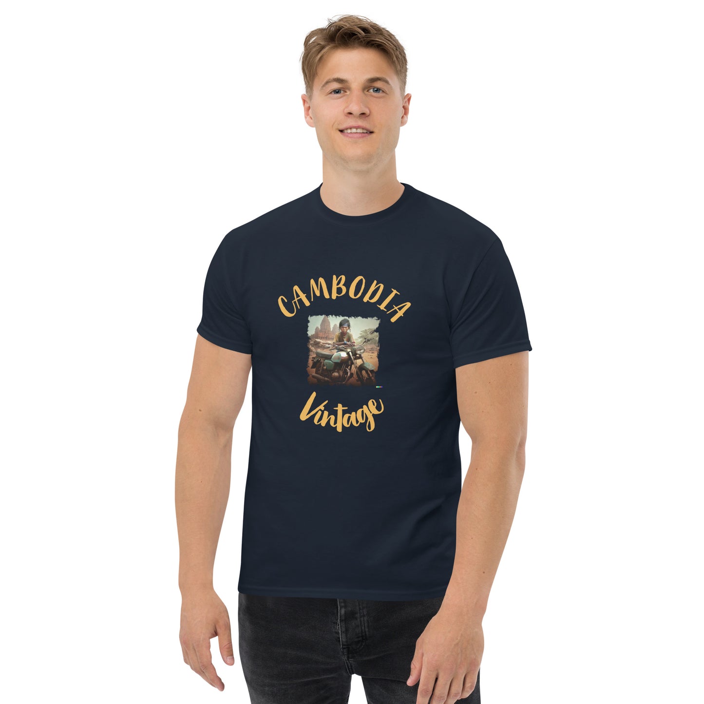 T-shirt classique homme - Khmer style