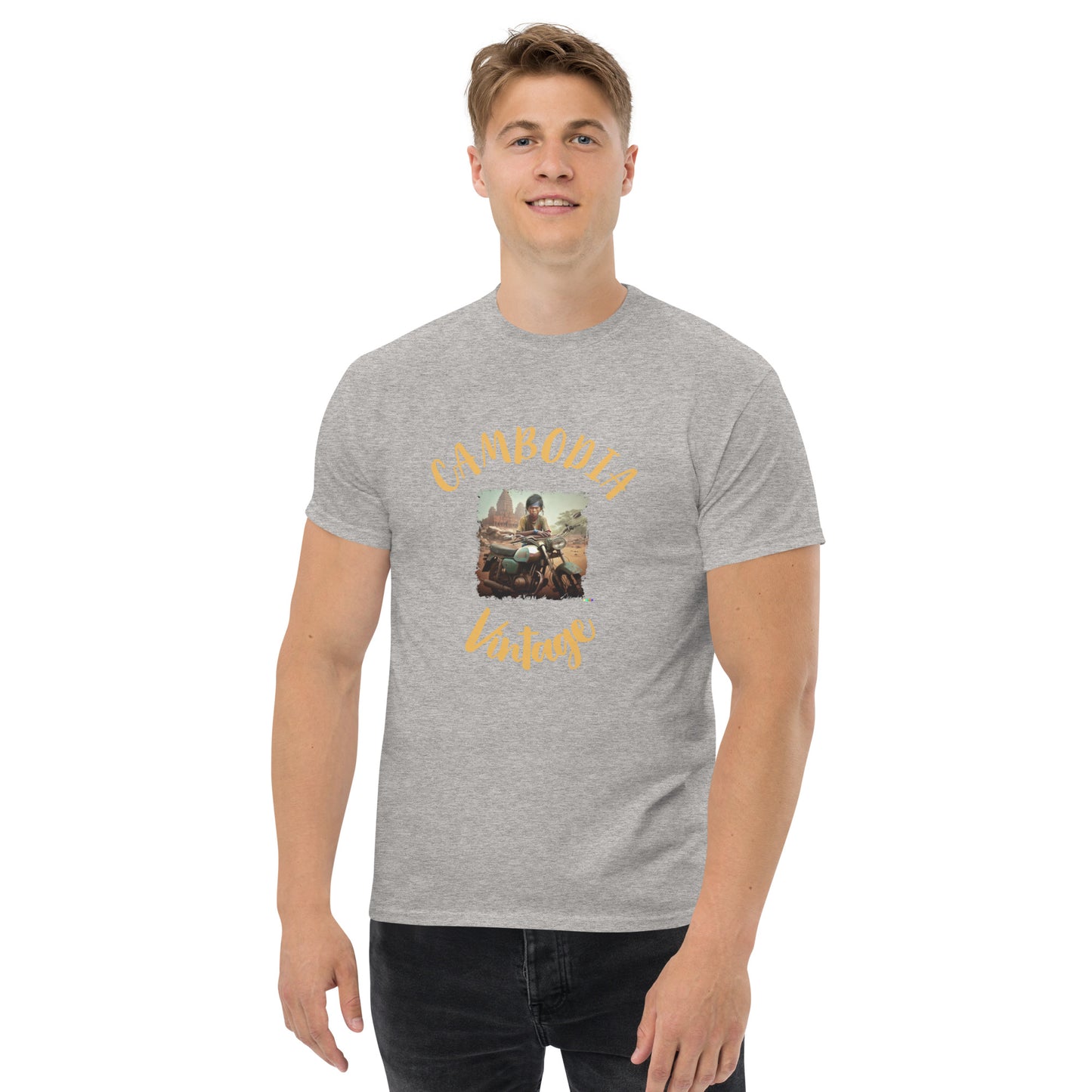 T-shirt classique homme - Khmer style