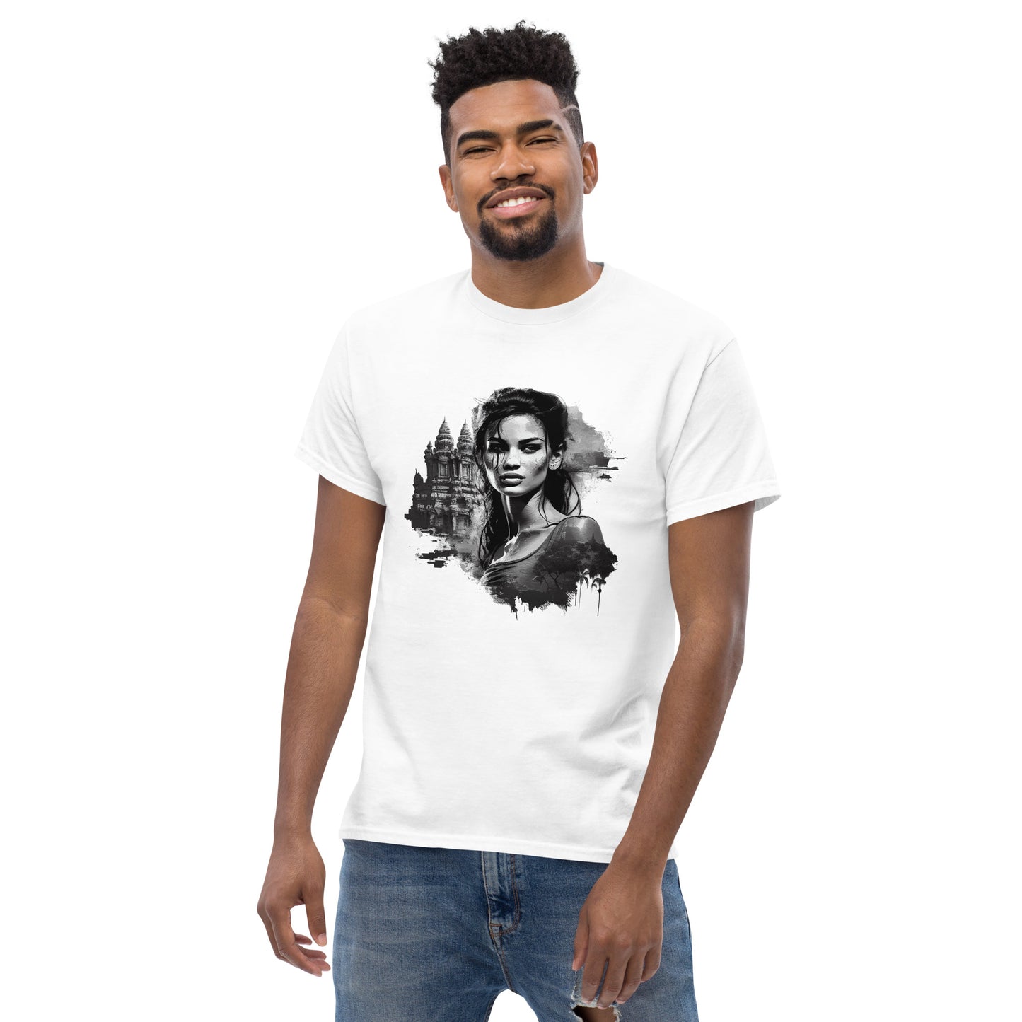 T-shirt classique homme - Khmer style