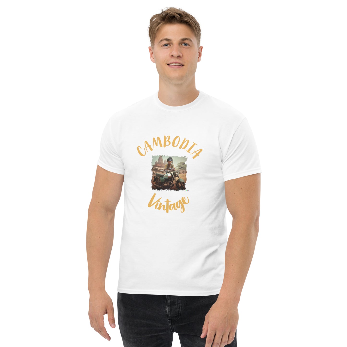 T-shirt classique homme - Khmer style