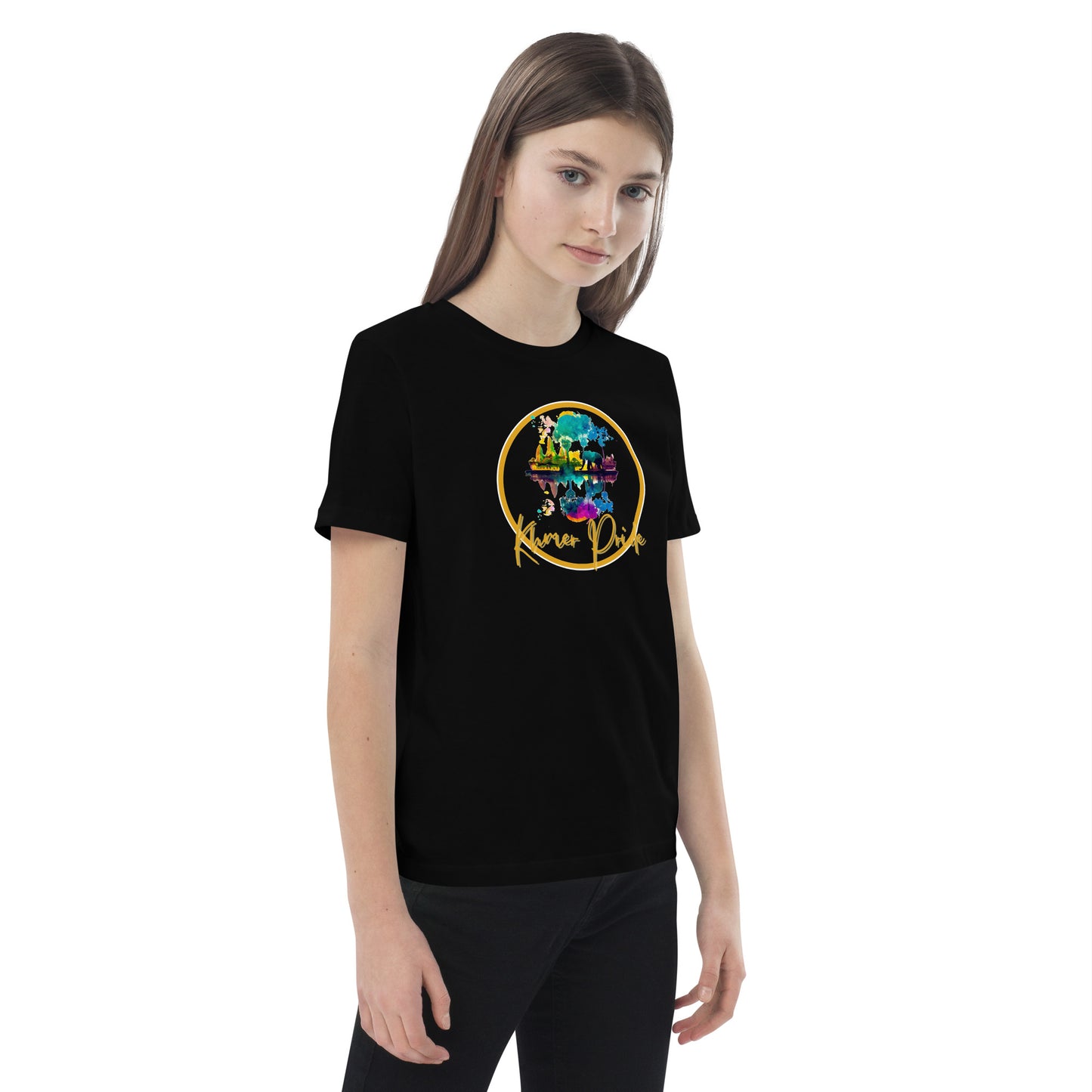 T-shirt en coton bio enfant - Khmer style