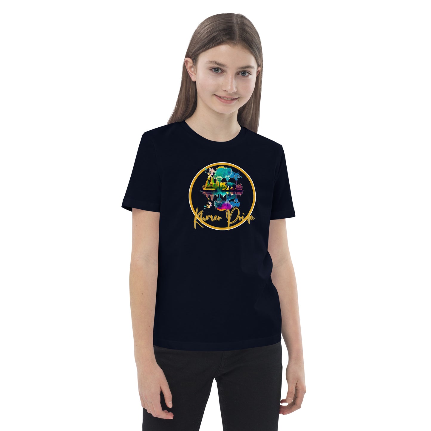 T-shirt en coton bio enfant - Khmer style