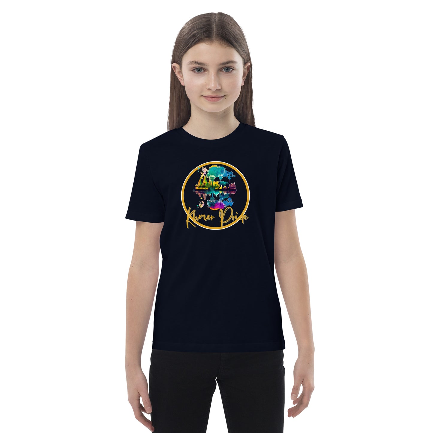 T-shirt en coton bio enfant - Khmer style
