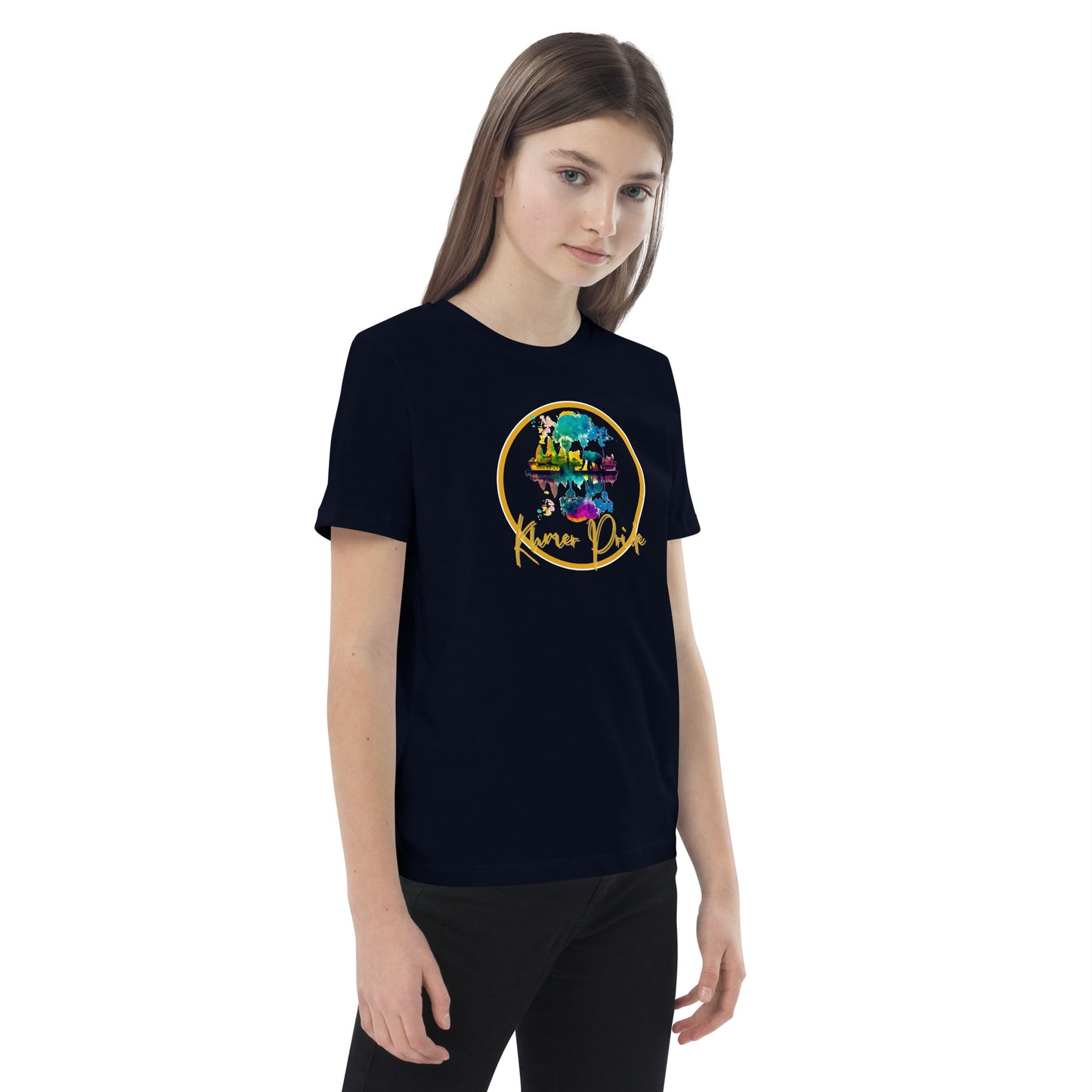 T-shirt en coton bio enfant - Khmer style