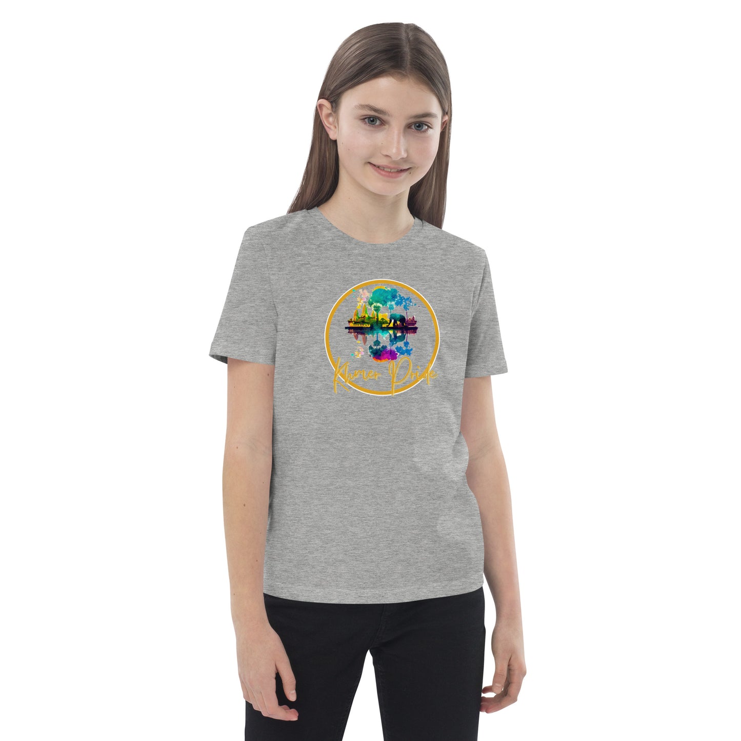 T-shirt en coton bio enfant - Khmer style