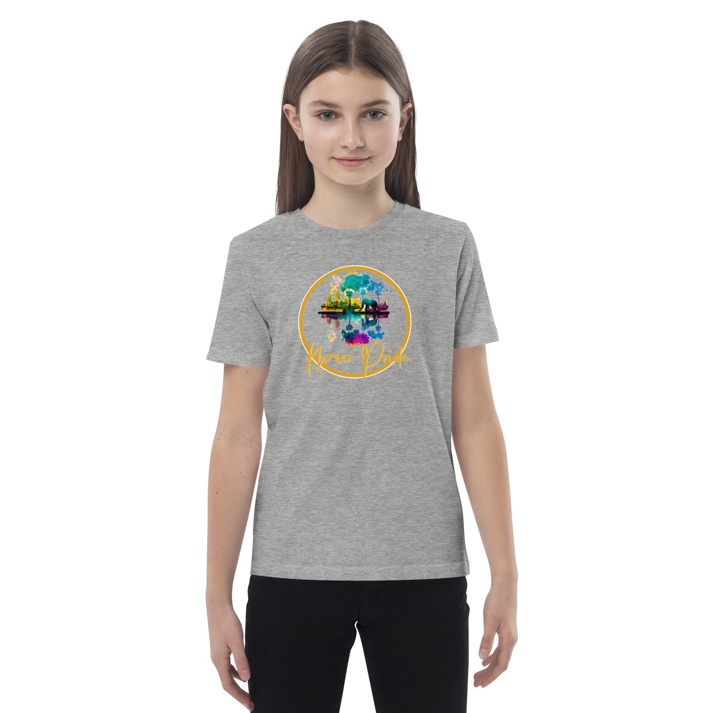 T-shirt en coton bio enfant - Khmer style