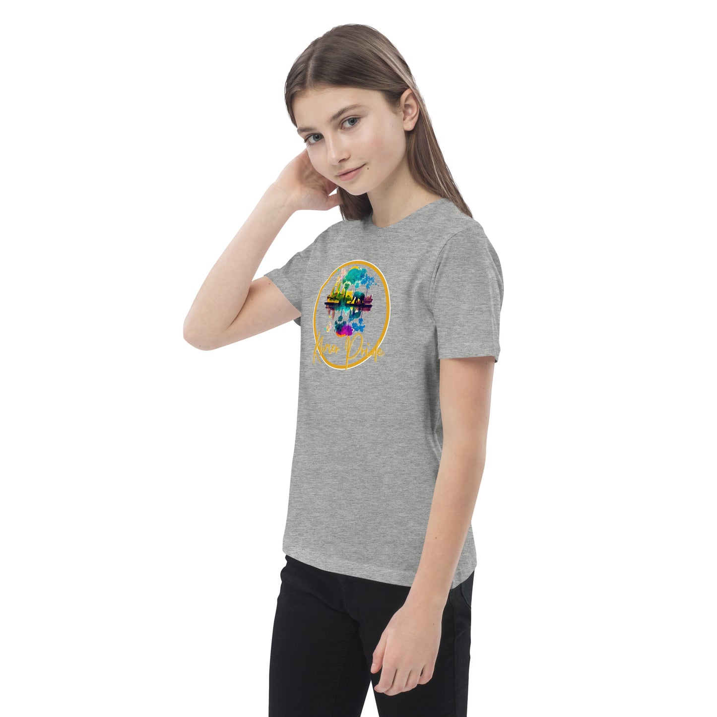 T-shirt en coton bio enfant - Khmer style