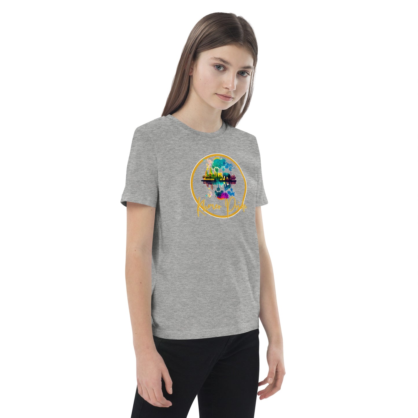T-shirt en coton bio enfant - Khmer style
