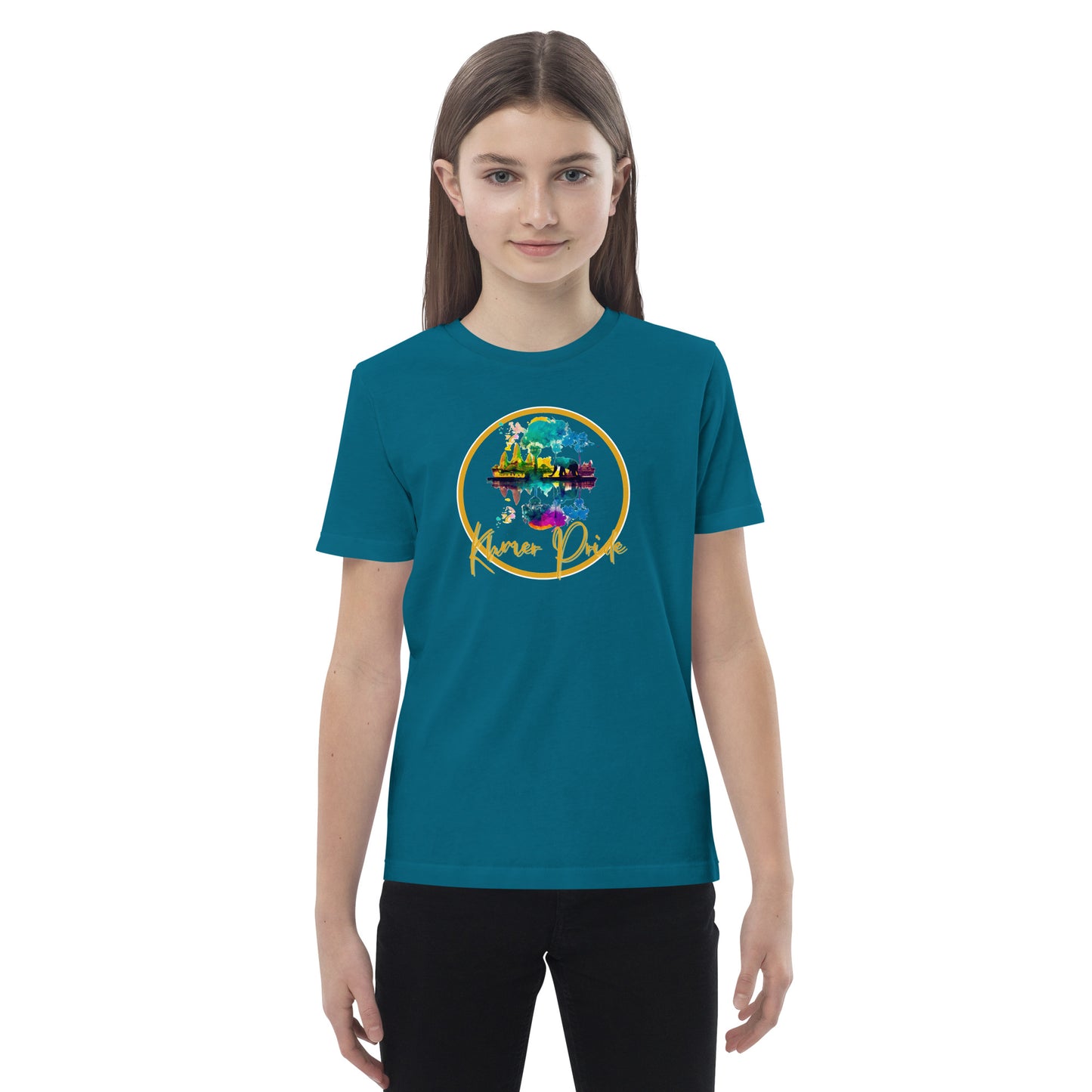 T-shirt en coton bio enfant - Khmer style