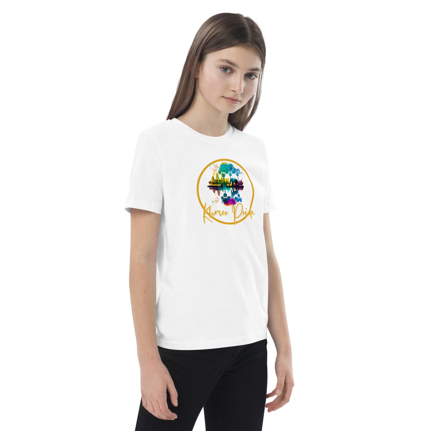 T-shirt en coton bio enfant - Khmer style
