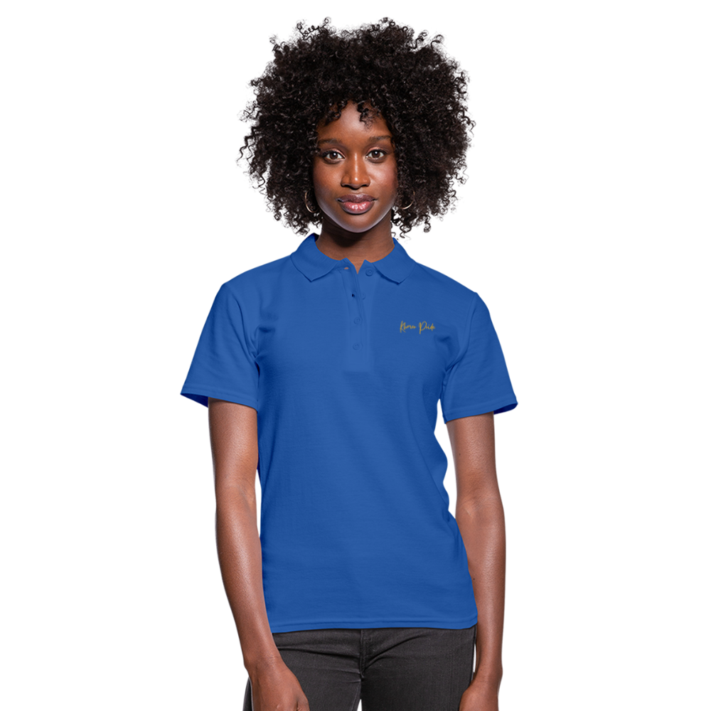 Women's Polo Shirt - royal blue