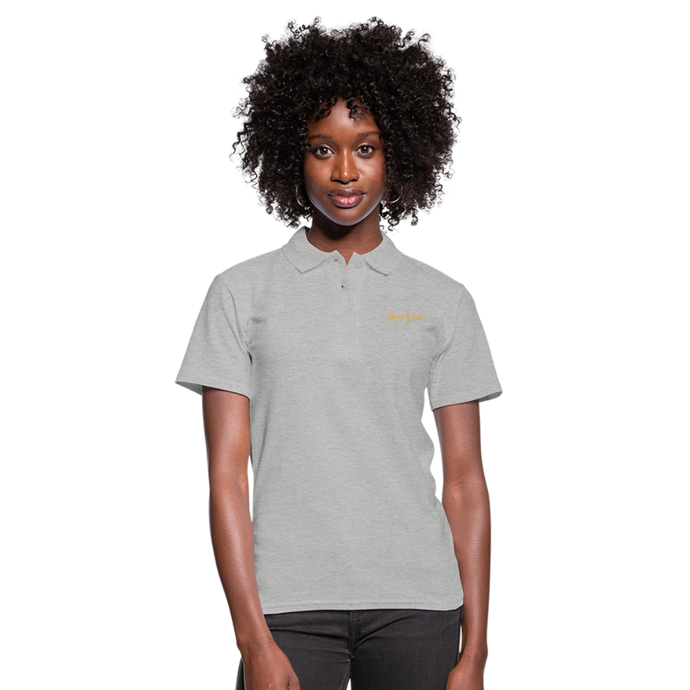 Women's Polo Shirt - heather grey