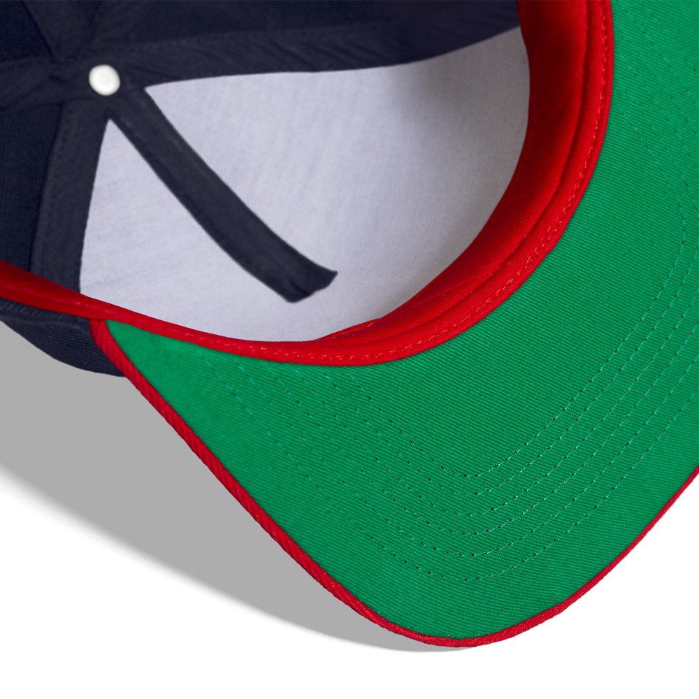 Casquette snapback - navy/red