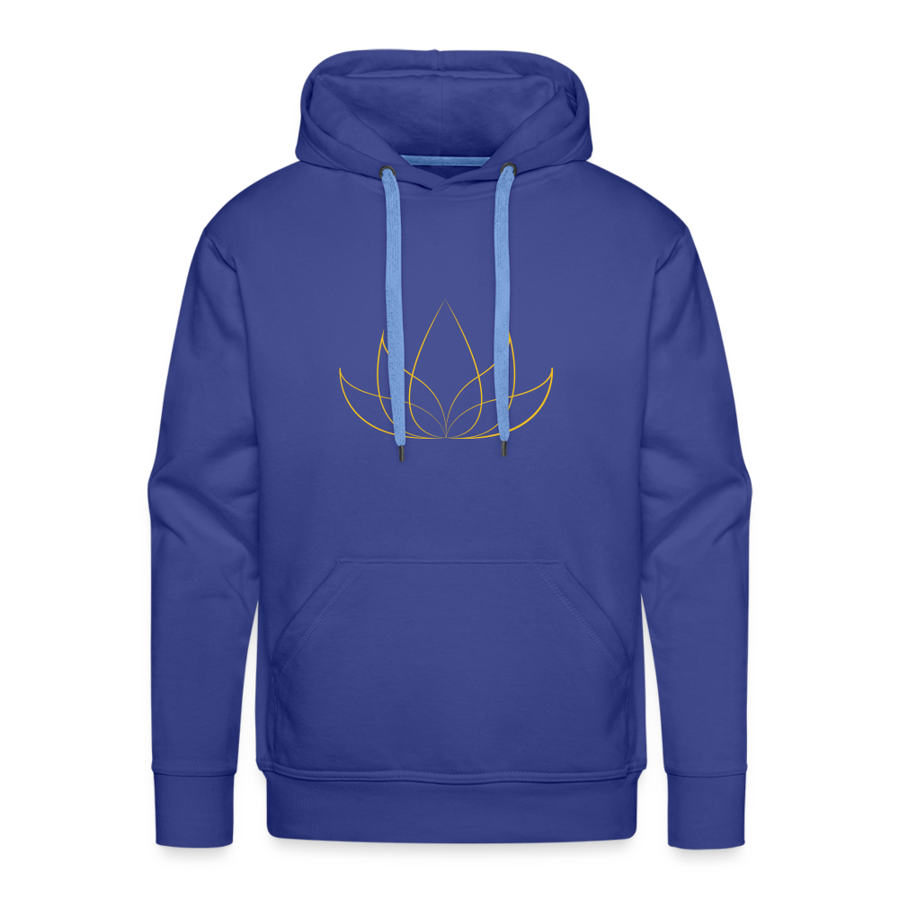 Sweat-shirt à capuche Premium pour hommes - royal blue
