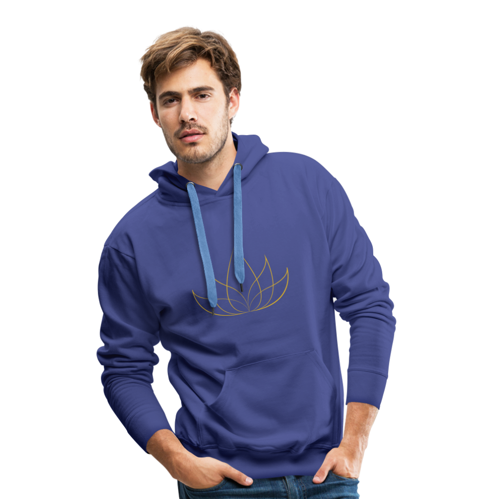 Sweat-shirt à capuche Premium pour hommes - royal blue