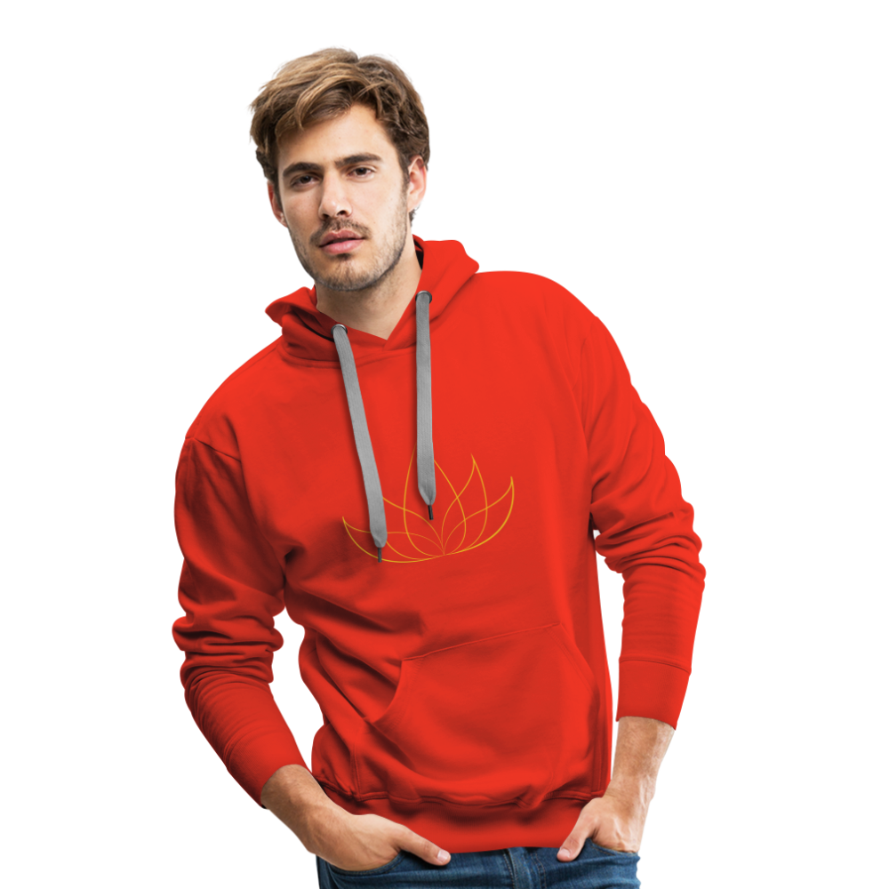 Sweat-shirt à capuche Premium pour hommes - red