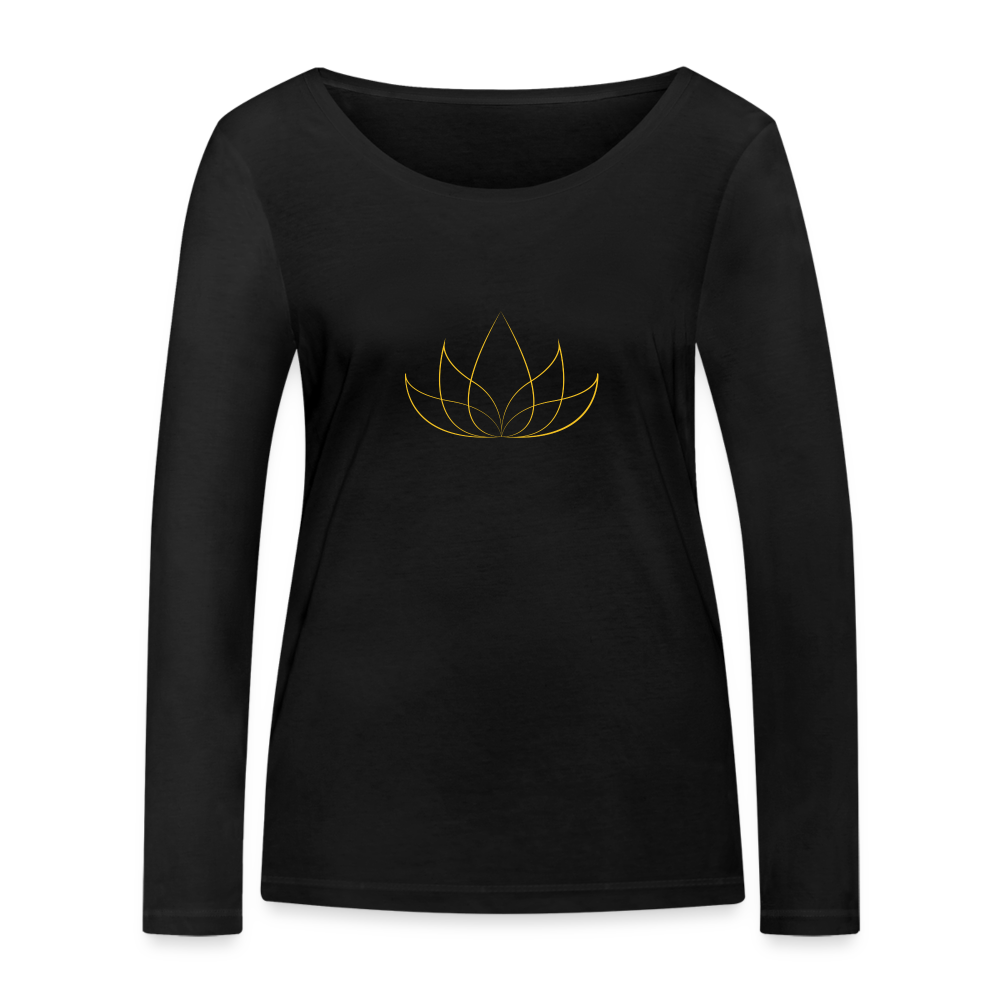 T-shirt manches longues bio Femme - black