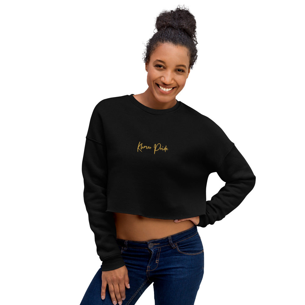 Sweat-Shirt Crop-Top - Khmer style