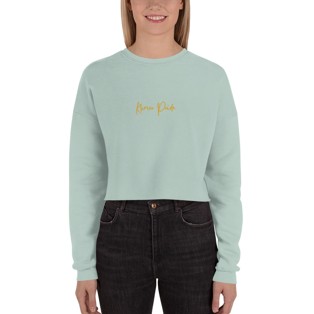 Sweat-Shirt Crop-Top - Khmer style