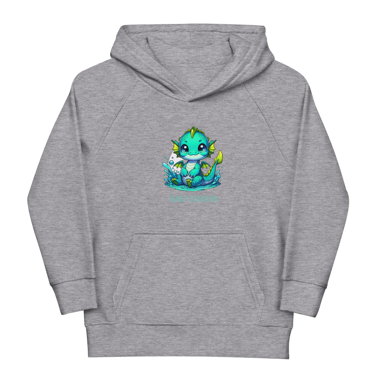 Kids eco hoodie Baby Dragon