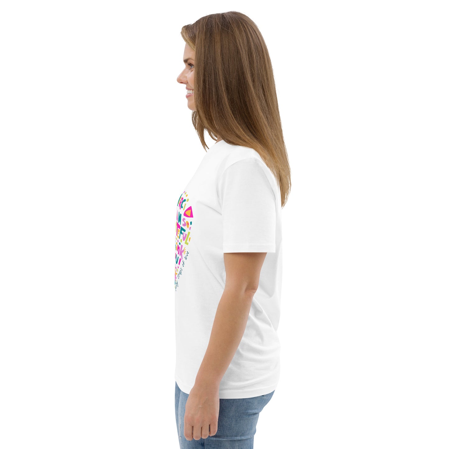 Unisex organic cotton t-shirt Baby Steps of love