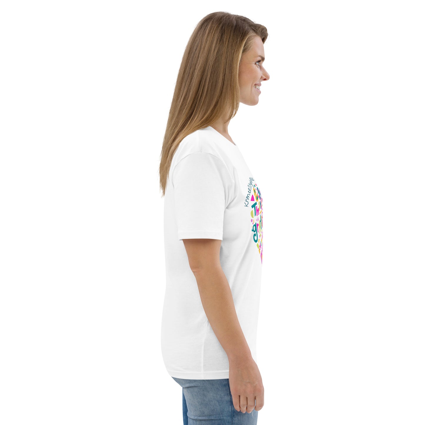 Unisex organic cotton t-shirt Baby Steps of love