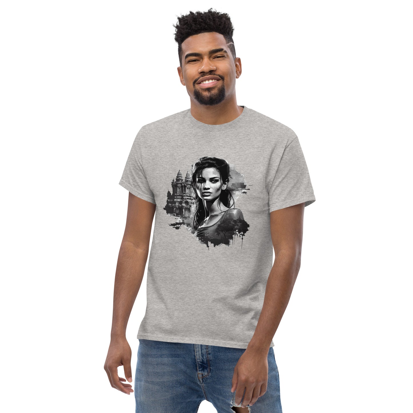T-shirt classique homme - Khmer style