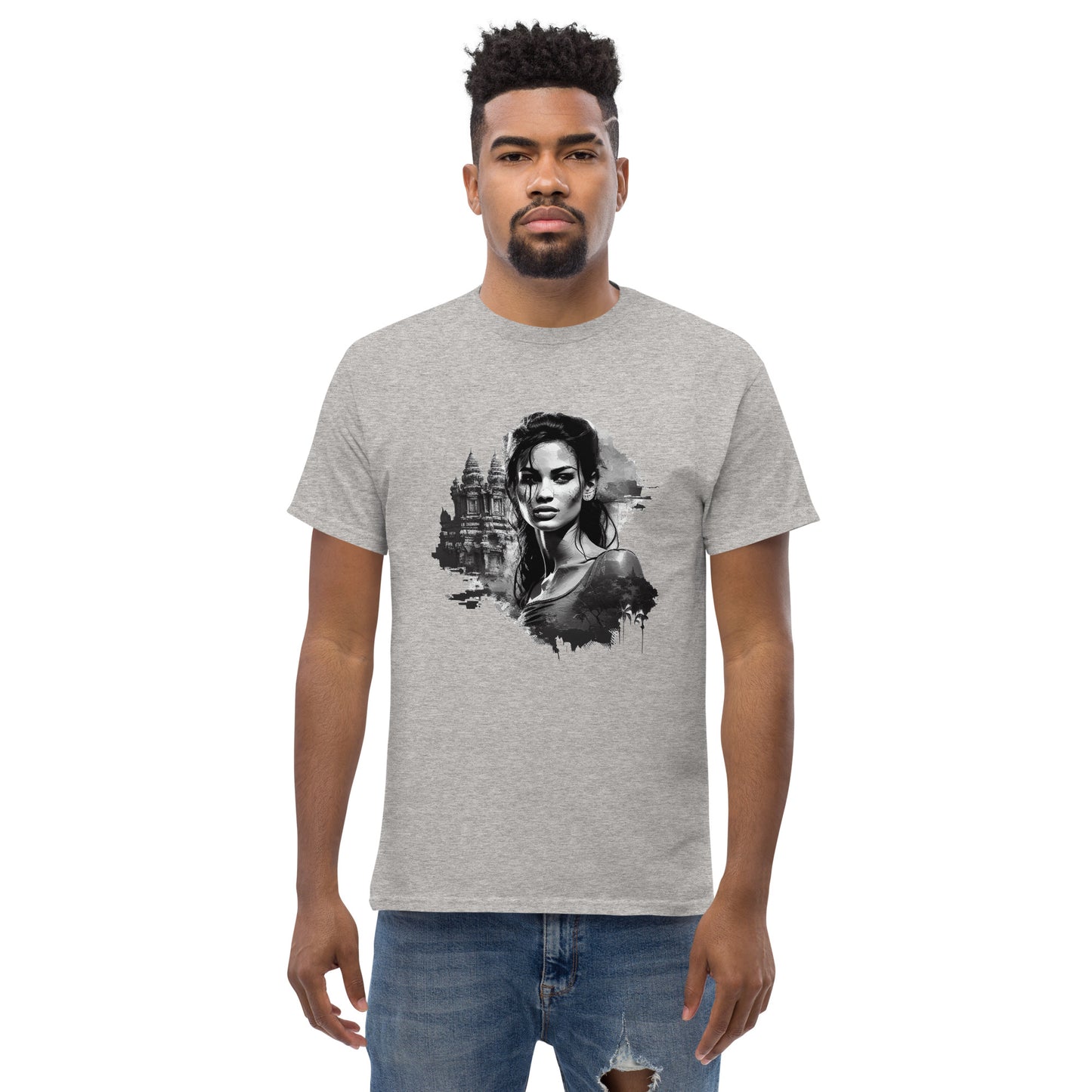 T-shirt classique homme - Khmer style