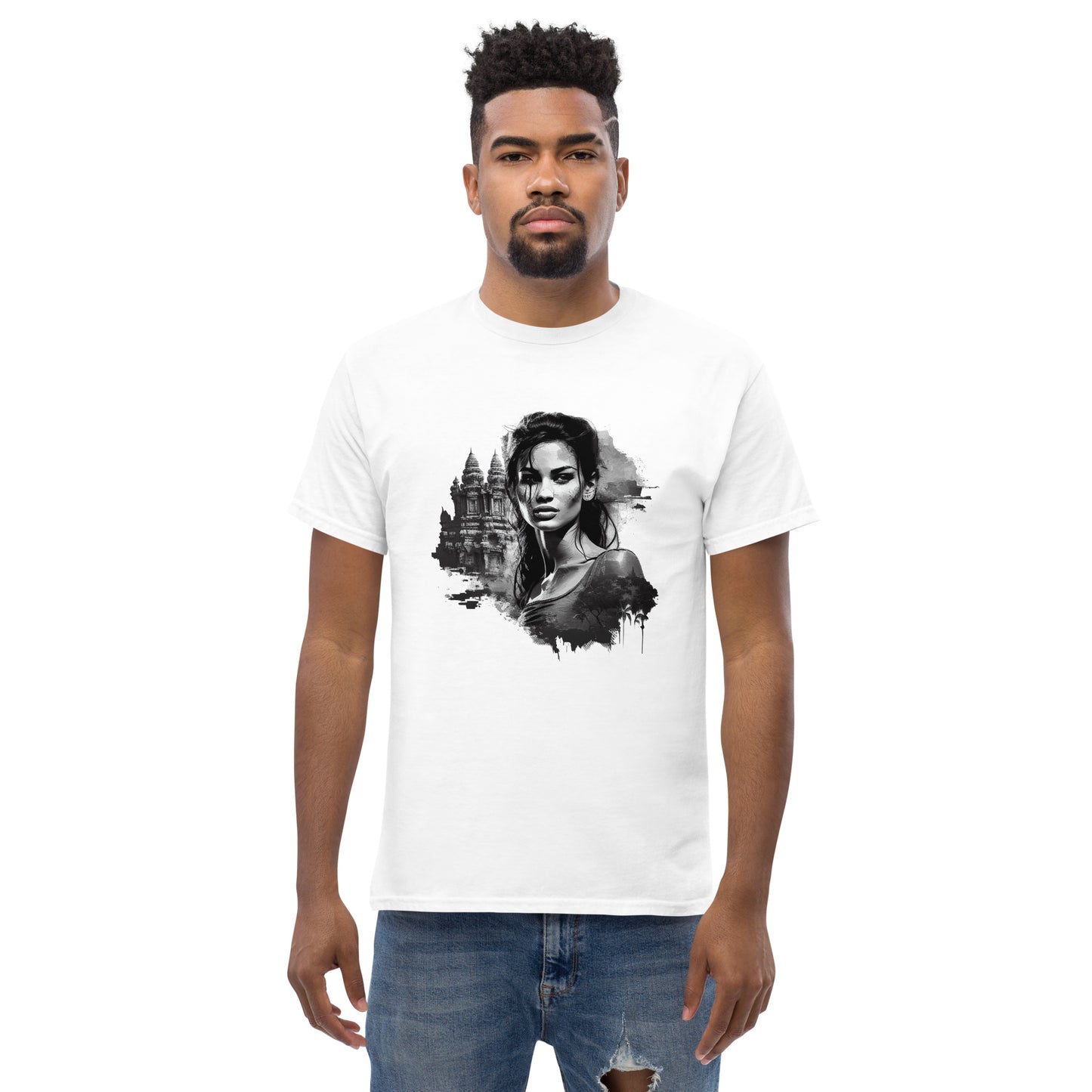 T-shirt classique homme - Khmer style