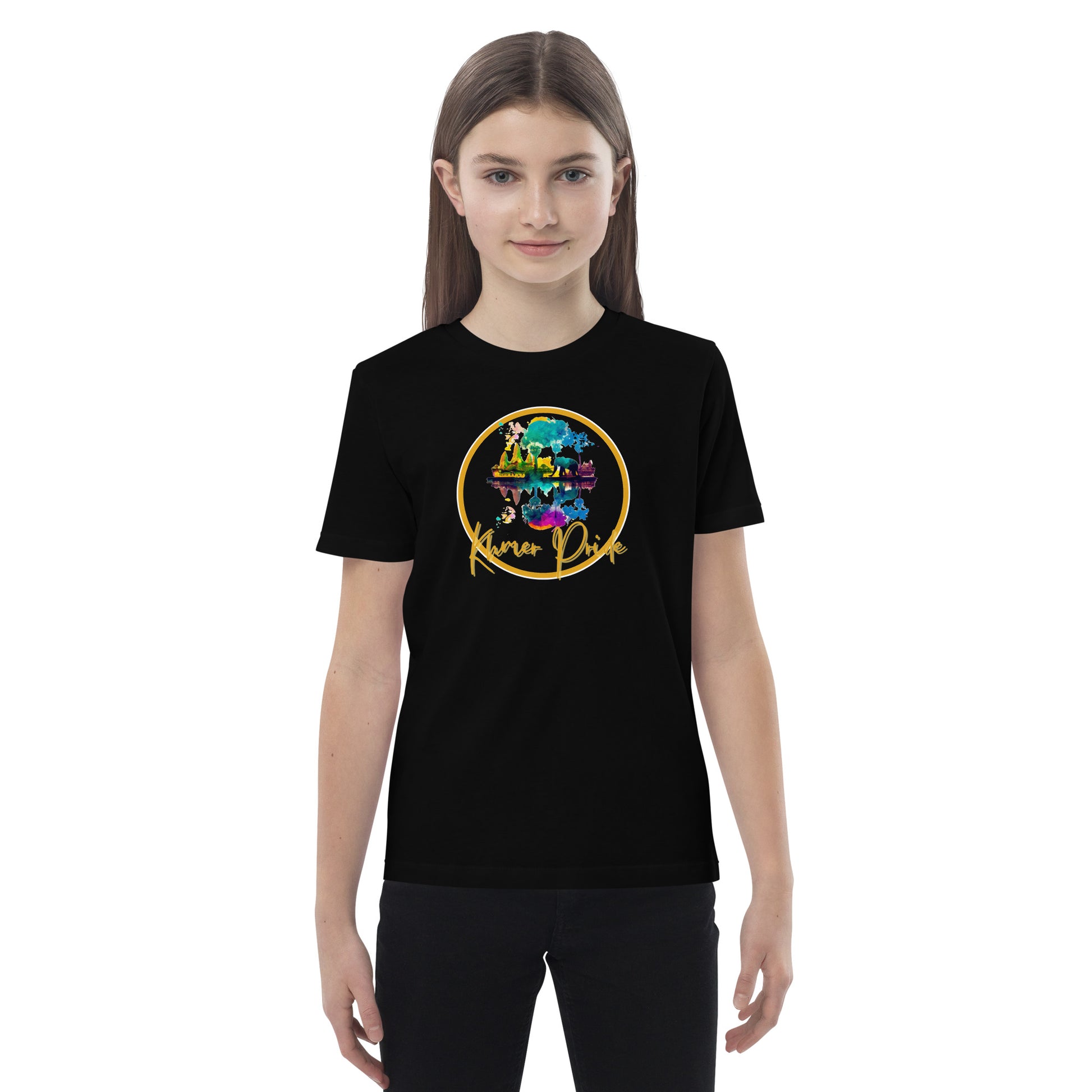 T-shirt en coton bio enfant - Khmer style