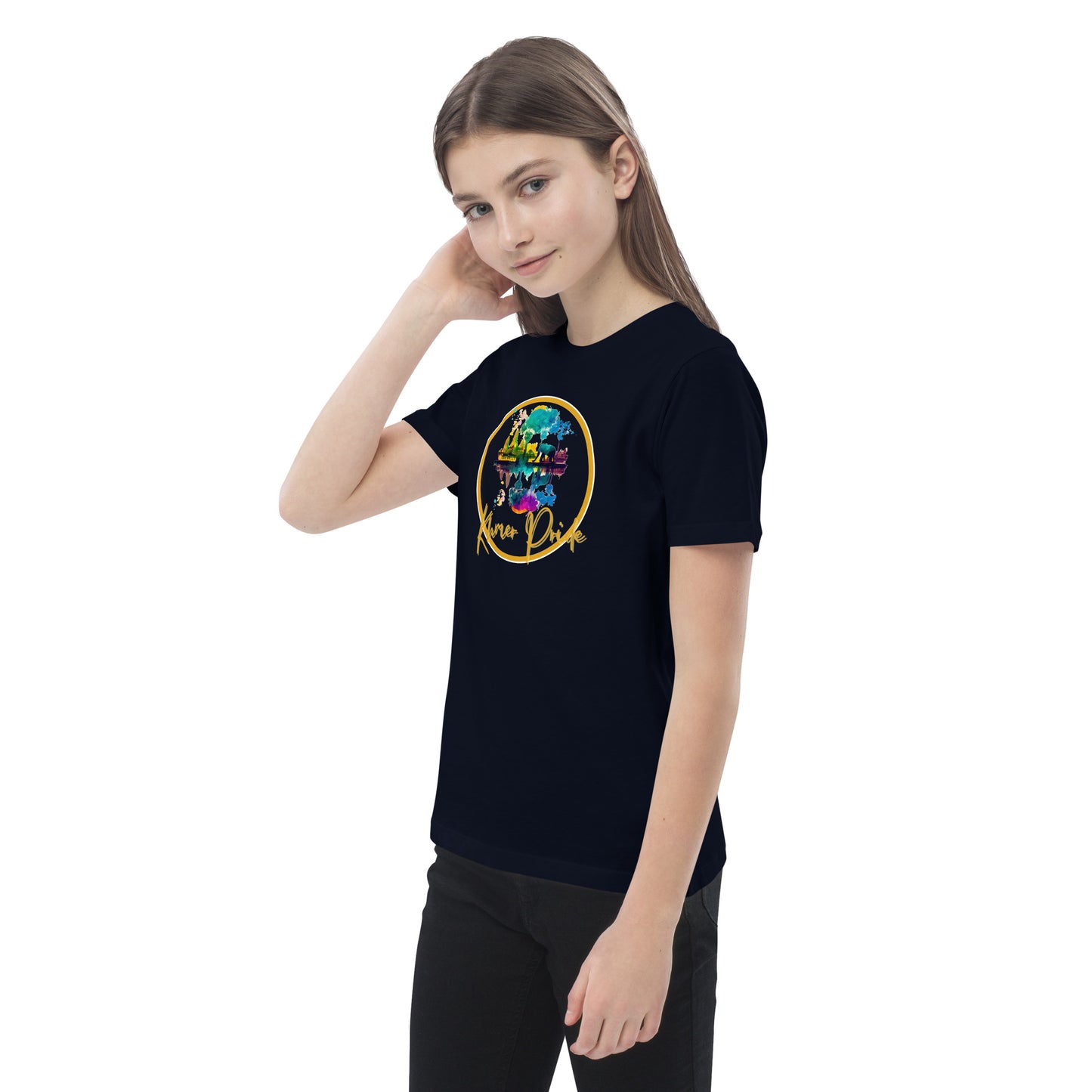 T-shirt en coton bio enfant - Khmer style