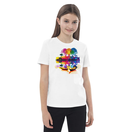 T-shirt en coton bio enfant - Khmer style
