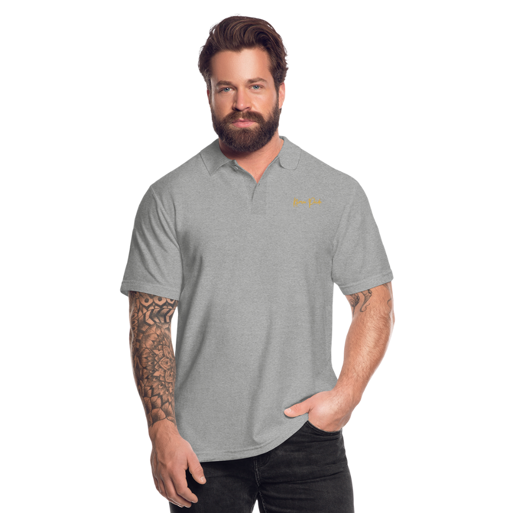 Polo Homme - heather grey